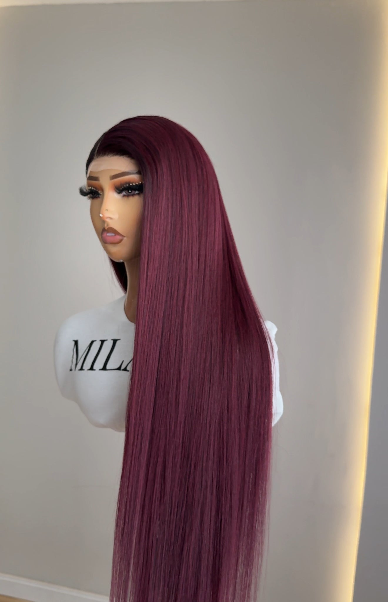 BURGUNDY LUXURY STRAIGHT