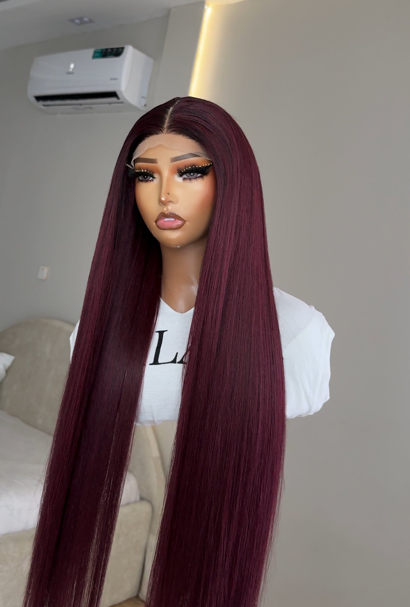 BURGUNDY LUXURY STRAIGHT